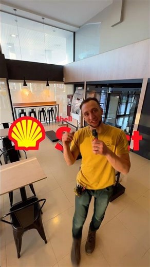 SHELL SELECT ⛽️ Diseño, carpinteria y armado de muebles en melamina para mobiliarios del café 🪚