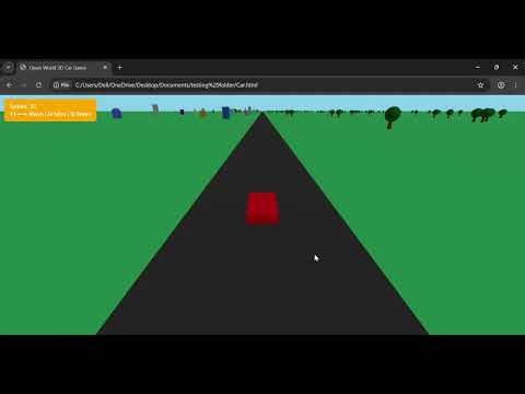 html,css and js car game