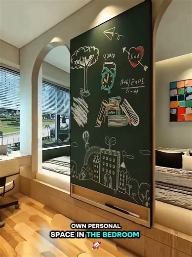 Genius Bedroom Design for Two Kids in One Room