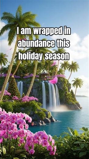 Christmas Wealth Affirmation ✨ Attract Abundance & Holiday Blessings #shorts