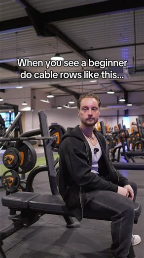 Cable rows for upper back explained, do this to grow your back #gym #bodybuilding #fyp