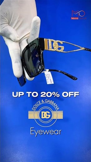 Branded Sunglasses in Meerut 🕶️ | Dolce & Gabbana Eyewear | Upto 20% OFF