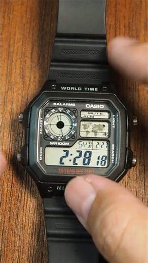 Casio Royale AE-1200 Tips #04: Silent Mode