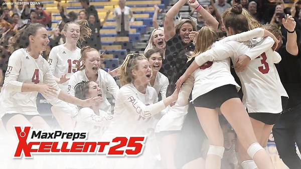 MaxPreps Top 25 Girls Volleyball Rankings