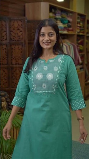 Easy style starts with a Cotton Kurti