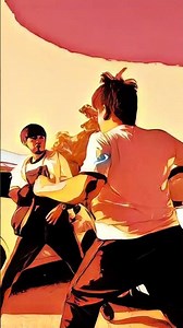 2 vs 1 BOXING FIGHT🔥 #action #anime #aura #animation #fighting #shorts