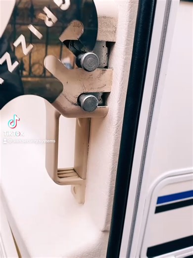 The Grizzly Habitation Door Lock For Motorhomes #fyp #van #tools #security #camper #camp