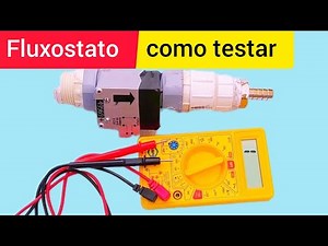 How to test a flow switch with a digital multimeter