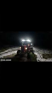 Najlepiej oświetlona c-330 w Polsce // Robi wrażenie 🤩✨💡#C330 #Traktor #Oświetlenie