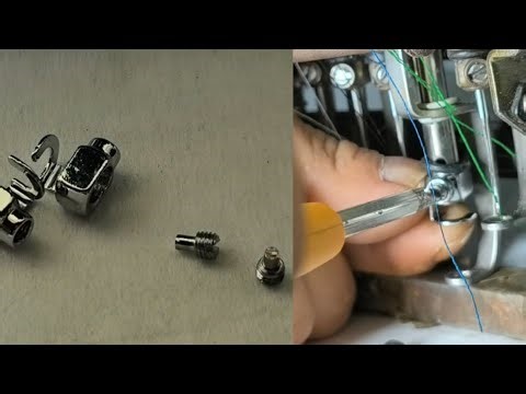 Embroidery Machine Repair – Needle Clamp Screw Head Fix (Part 1)