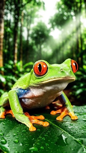 Vibrant Tree Frog