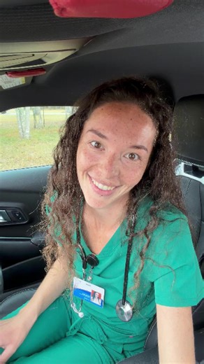 He was just helping me find my stethoscope. Under the seat 😁