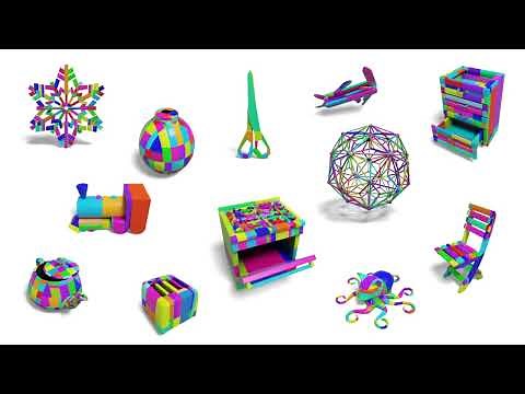 Approximate Convex Decomposition for 3D Meshes with Collision-Aware Concavity and Tree Search