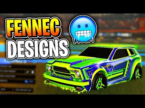 Top 5 SWEATY Fennec Car Designs In Rocket League!