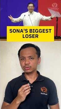 Biggest loser of SONA 2026: Martin Romualdez