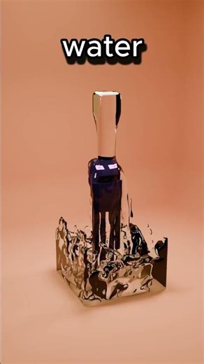 satisfying minecraft fluid simulation in blender 3d #fluidsimulation #3dart #blender #satisfying