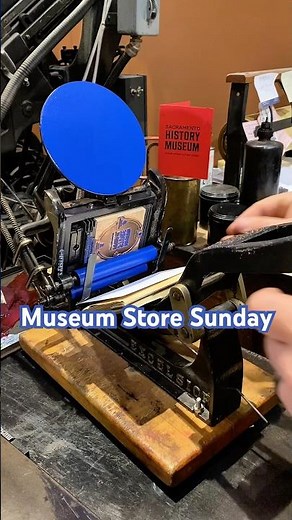 Shop at the Sacramento History Museum and pick up a free Museum Store Sunday print (November 30)