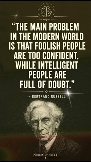 Confidence Trap | Bertrand Russell