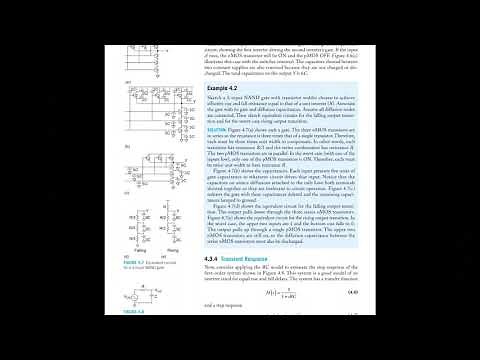NAND RC Equivalent circuit