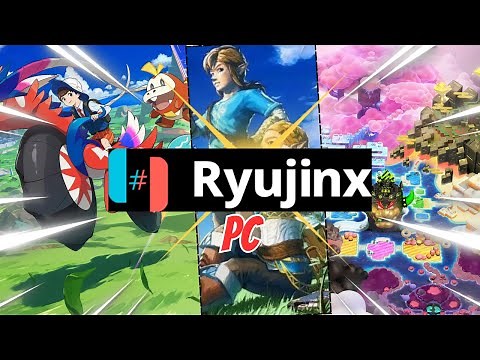 Comment JOUER à la SWITCH sur PC ! Installation de RYUJINX !