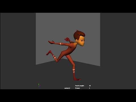 Ninja Run Cycle Animation | Naruto run