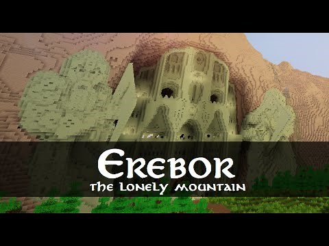 Minecraft Erebor - The Lonely Mountain