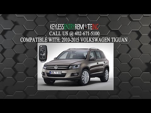 How To Replace A 2010 - 2017 Volkswagen Tiguan Key Fob Battery FCCID:NBG010180T