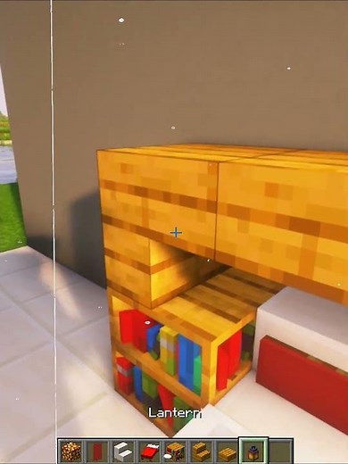 Minecraft Fire Coral Bed🪸 (matadora) #minecraft #shorts