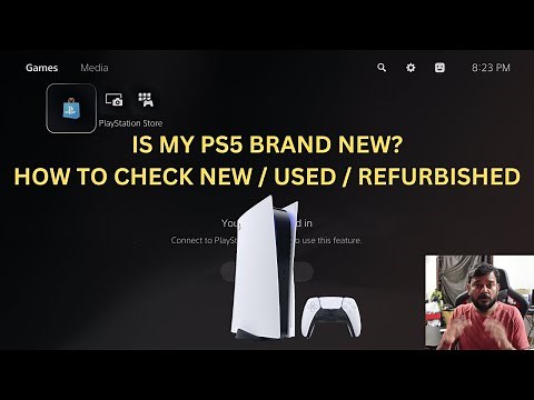 How to Identify PS5 Console is Brand New / Used / Refurbished