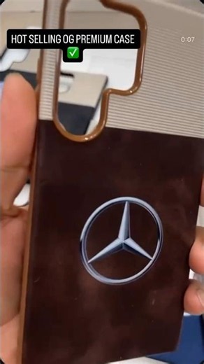 Luxury Mercedes Leather Case | Samsung S24 Ultra | ₹799 vs ₹1999 😱