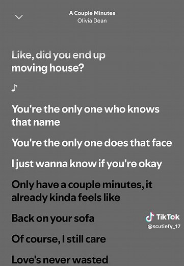 A Couple Minutes - Olivia Dean (Lyrics Overlay for Couples)