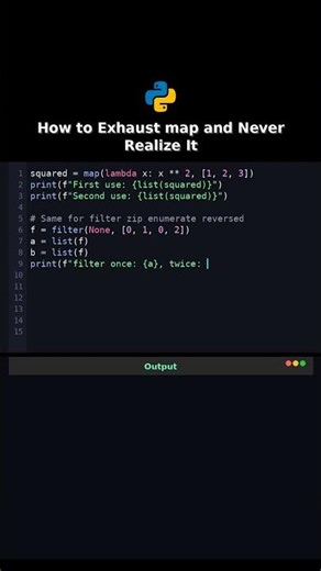 How to Exhaust map and Never Realize It #python