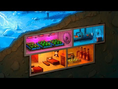 How I Built a self-sustaining underground fallout shelter in Vanilla Rust...
