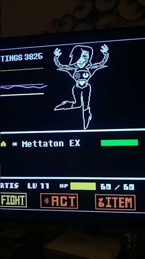 fighting mettaton ex/ mettaton (playthrough 2) #undertale #tobyfox #deltarune