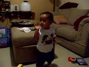 Julian with Backyardigans