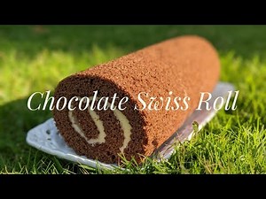 Chocolate Swiss Roll | Cake Roll | Swiss Roll Recipe | The Food Story