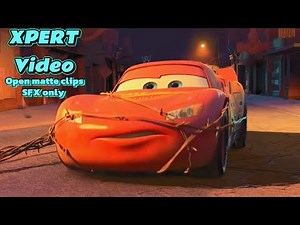 Cars (2006) Radiator Springs Destruction Scene, (Open Matte & SFX Only)