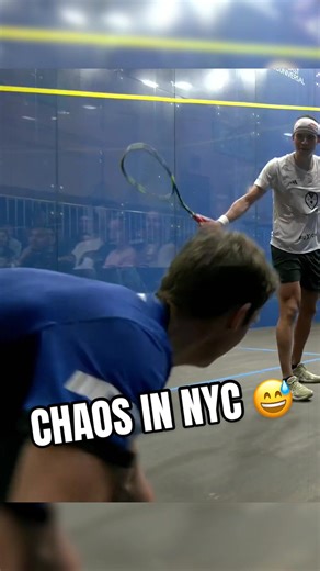 Chaos in Grand Central Terminal: A Hilarious Squash Moment