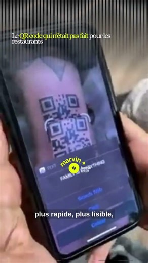 Le QR code qui n’était pas fait pour les restaurants