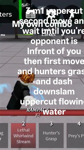 💯 effective combo with shift lock #garou#