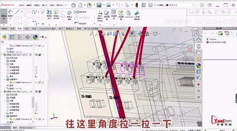 超详细！SOLIDWORKS 3D电气布线全过程