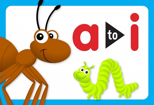 A-I Review Song (Lowercase) - Super Simple