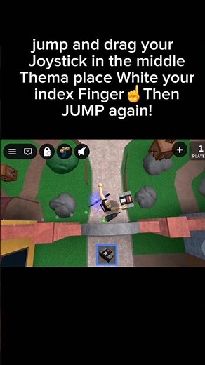 ⭐HOW TO JOYSTICK BOMB JUMP*MOBILE*⭐ #roblox #mm2