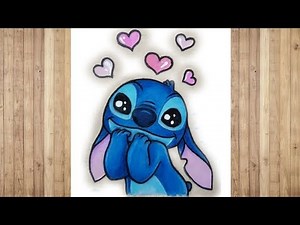 How to draw Stitch from lilo & stitch | pencil drawing for beginners