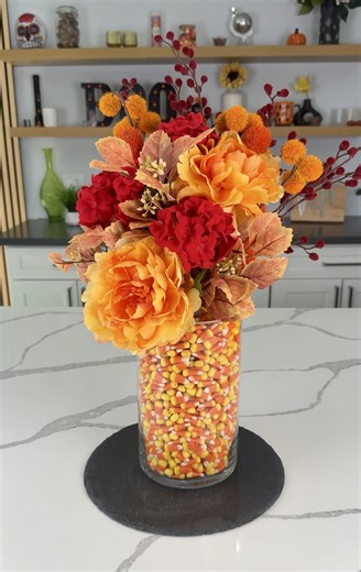 201K views · 4.7K reactions | easy fall decoration  cutest diy fall vase! #halloween #fall #crafts | Kristin's Friends | Facebook