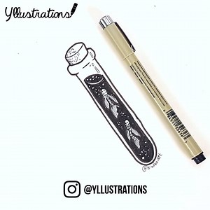 2.6K views · 226 reactions | How to draw a: Test Tube Illustrator: https://www.instagram.com/le.hobo.art/ Follow our Instagram page: https://www.instagram.com/yllustrations/ | Yllustrations | Facebook
