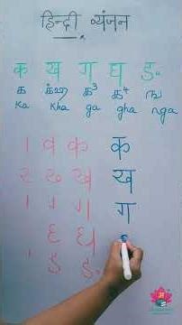 Learn to write Hindi Consonants Part - 1 | हिंदी व्यंजन - क वर्ग | HINDI ALPHABETS #hindialphabets