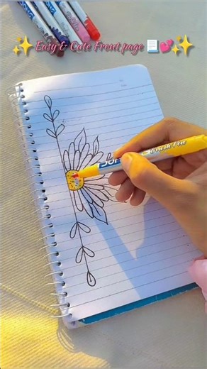 Cute aesthetic front page 💕✨ #frontpage #frontpagedesign #ytshorts #shortvideo #shorts #page