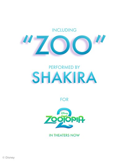 383 reactions · 4 comments | It’s time to turn the floor into a ZOO! 力 Listen to Disney Hits wherever you stream music to hear “Zoo” performed by Shakira, from Disney’s Zootopia 2. Disney’s Zootopia 2 is now playing in theatres. #zootopia #disney #uvmn | Universal Music Vietnam | Facebook