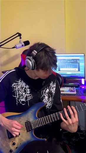 Prog metalcore riff idea #guitar #metal #metalcore #djent #electricguitar